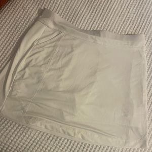 White Callaway Golf Skirt